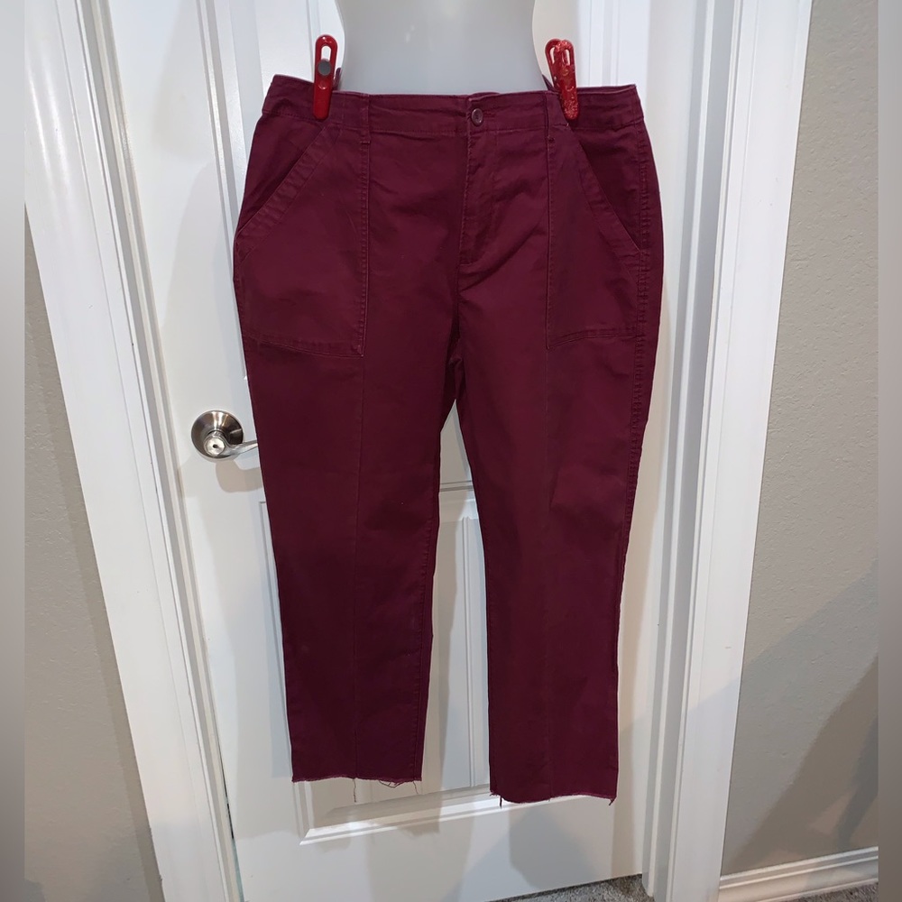 Old Navy Plus Maroon Pants NWOT